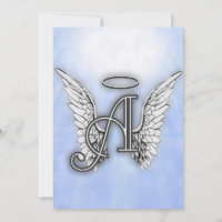 Angel Alphabet A Initial