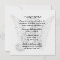 Angel Alphabet A Initial Latter Wings Halo