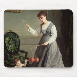 `Angel and Devil' or `Playing Diabolo Mouse Pad