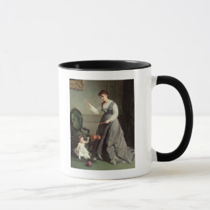 `Angel and Devil' or `Playing Diabolo Mug