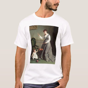 `Angel and Devil' or `Playing Diabolo T-Shirt