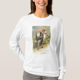 Angel and Father Time # 1 T-Shirt
