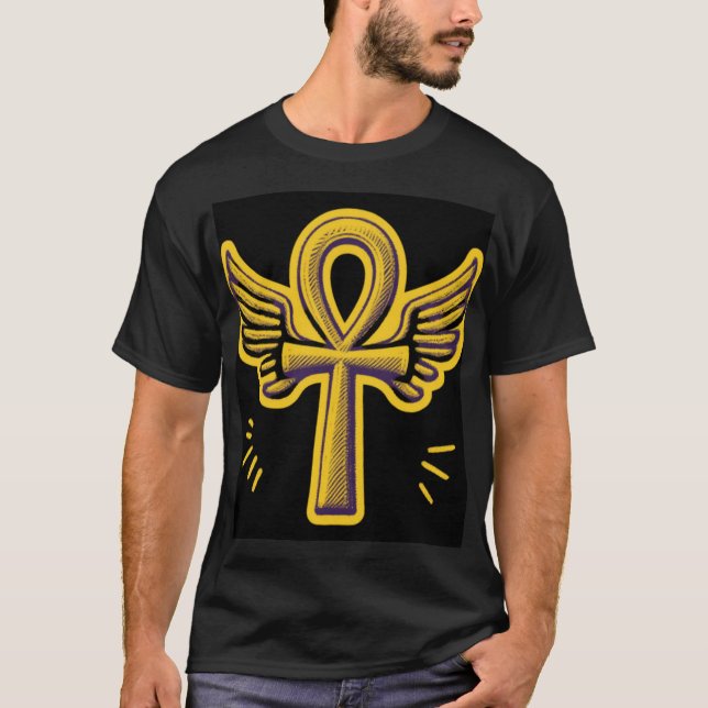 angel-ankh T-Shirt (Front)