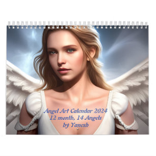 Angel Art by Yanesh 2024 Calendar