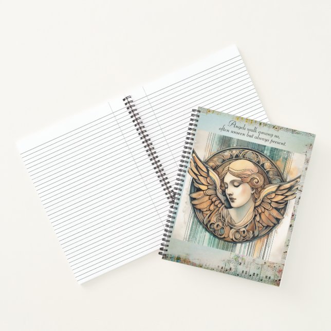 Angel Art Notebook (Inside)
