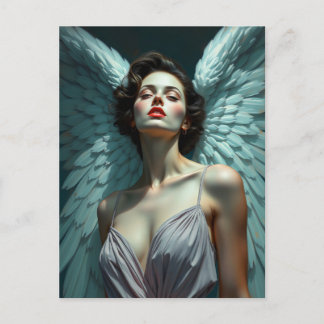 Angel art postcard