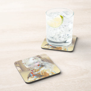 "Angel at Glastonbury Abbey" Coasters