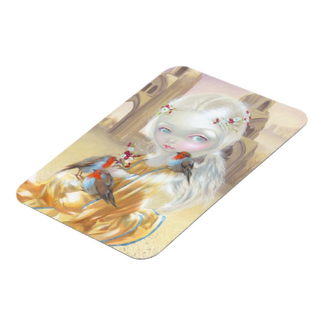 "Angel at Glastonbury Abbey" Premium Magnet (Left Side)