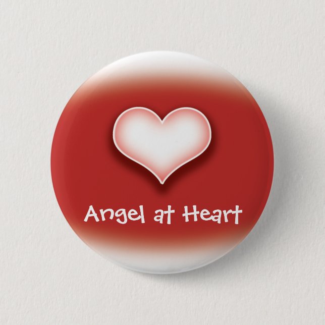 Angel at Heart Button (Front)