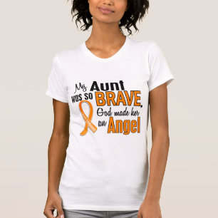 Angel Aunt Leukaemia T-Shirt