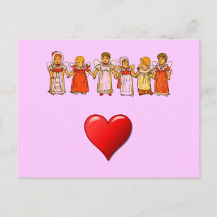 Angel Babies Postcard