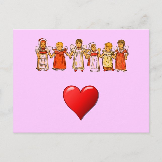 Angel Babies Postcard (Front)
