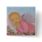 Angel baby button