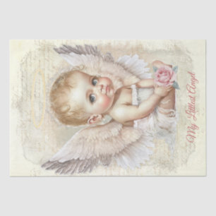 Angel Baby "My Littlest Angel" Personalise Tissue Paper