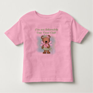 Angel Bear 1st Birthday Tshirts and Gifts