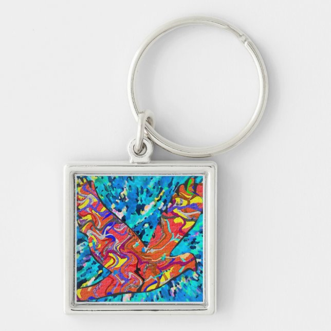 Angel Bird Key Ring (Front)