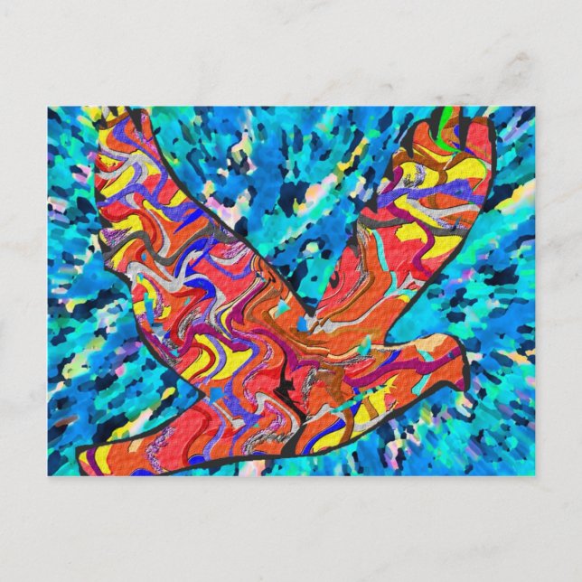 Angel Bird Postcard (Front)