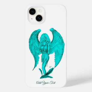 Angel , Black and Green design Case-Mate iPhone 14 Plus Case