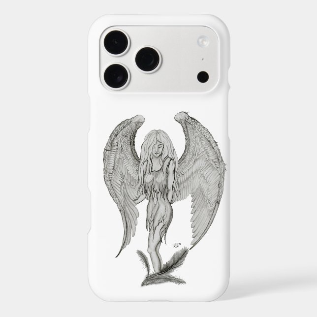 Angel - Black and White Design (Back)