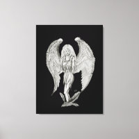 Angel - Black and white Design