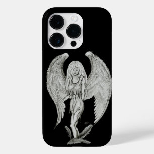 Angel - Black and White Design Case-Mate iPhone 14 Pro Case