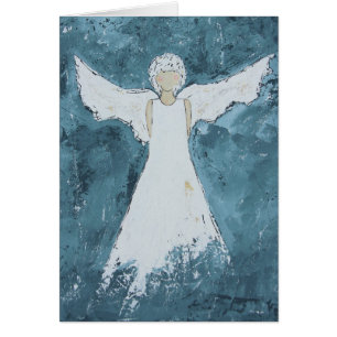 Angel Blank Card