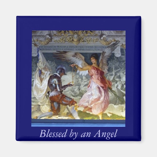 Angel Blessed Magnet (Front)