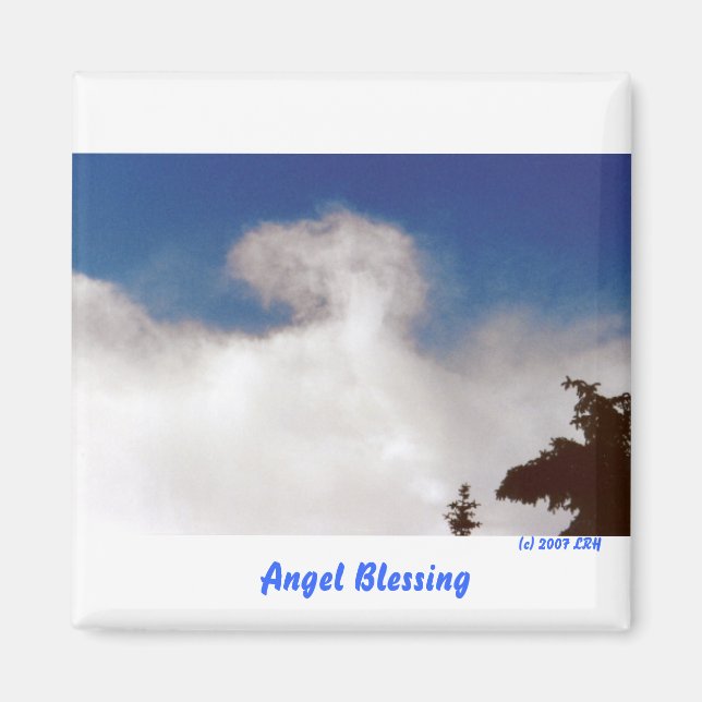 Angel Blessing Magnet (Front)