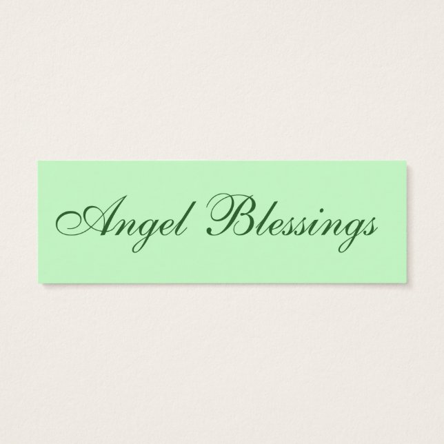 Angel Blessings LOVE Note (Back)