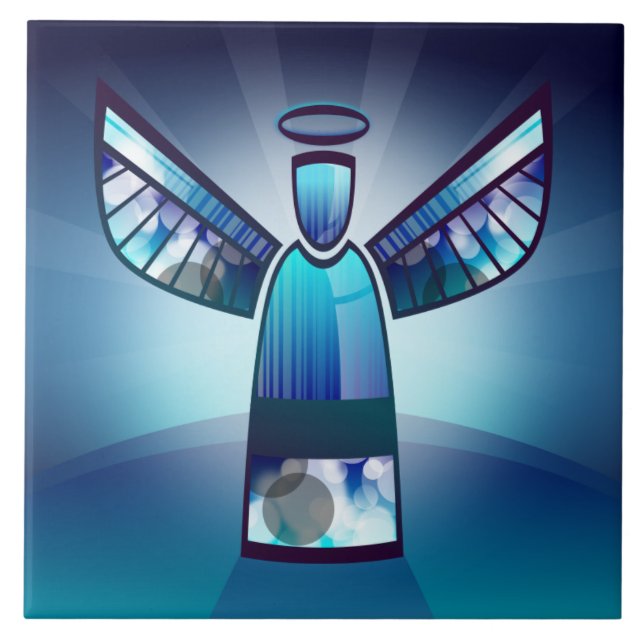 Angel: Blue Angel Tile (Front)