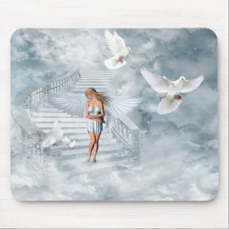 Angel Blue mousepad