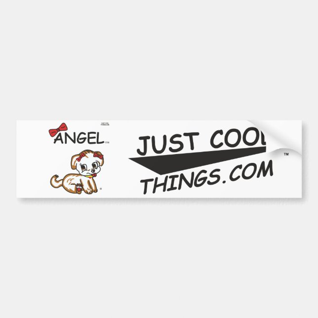 Angel Bumper Sticker (Front)
