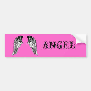 angel bumper sticker