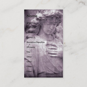 Angel  business card
