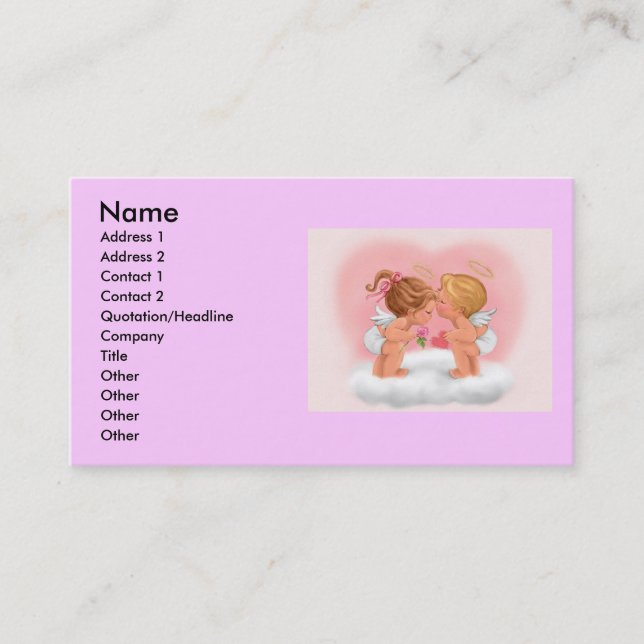 ANGEL BUSINESS CARDS (Front)