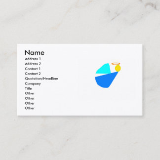 angel bussiness card
