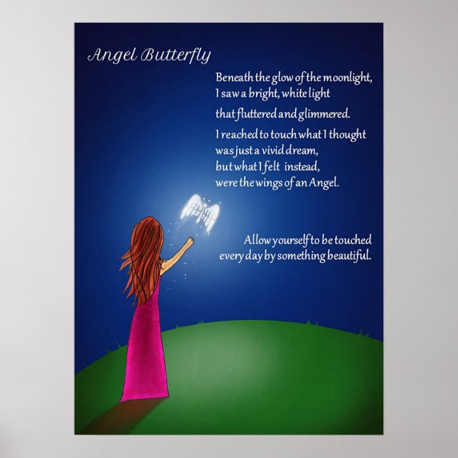 Angel Butterfly Poster (Front)