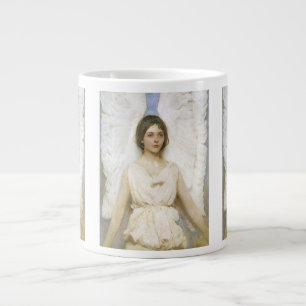 Angel by Abbott Thayer, Vintage Victorian Fine Art Large Coffee Mug