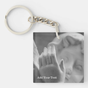 Angel by Shirley Taylor Key Ring