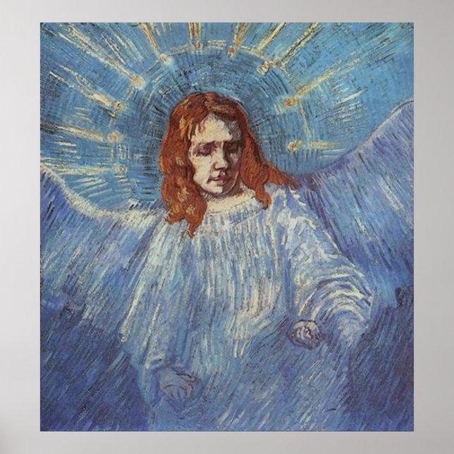 Angel by Vincent van Gogh Poster (Front)