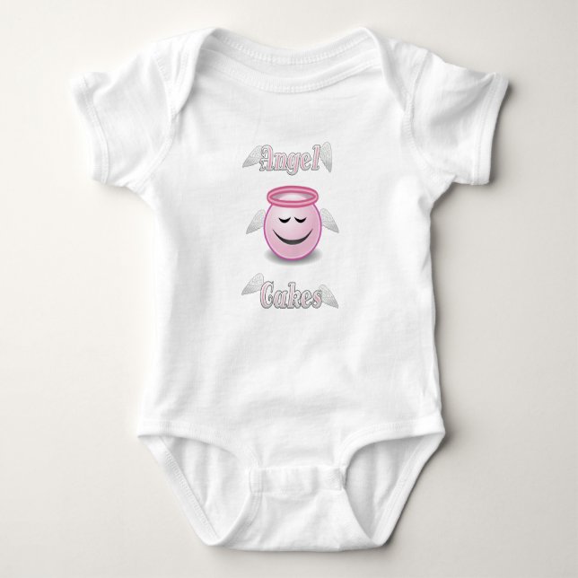 Angel Cakes Baby Bodysuit (Front)