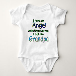 ANGEL CALLED GRANDPA BABY BODYSUIT