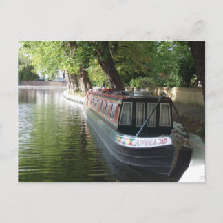 Angel Canal Boat photo Postcard