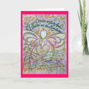 Ángel Cáncer No Puede Hacer Note or Greeting Cards