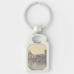 Angel castle and Vatican dome Key Ring