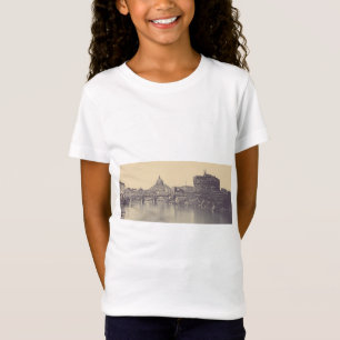 Angel castle and Vatican dome T-Shirt