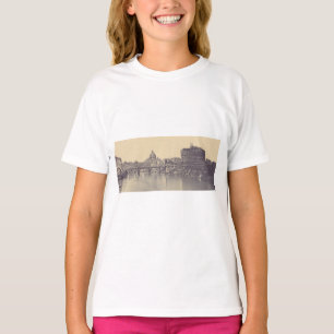 Angel castle and Vatican dome T-Shirt
