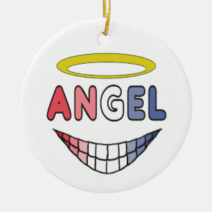 Angel Ceramic Tree Decoration