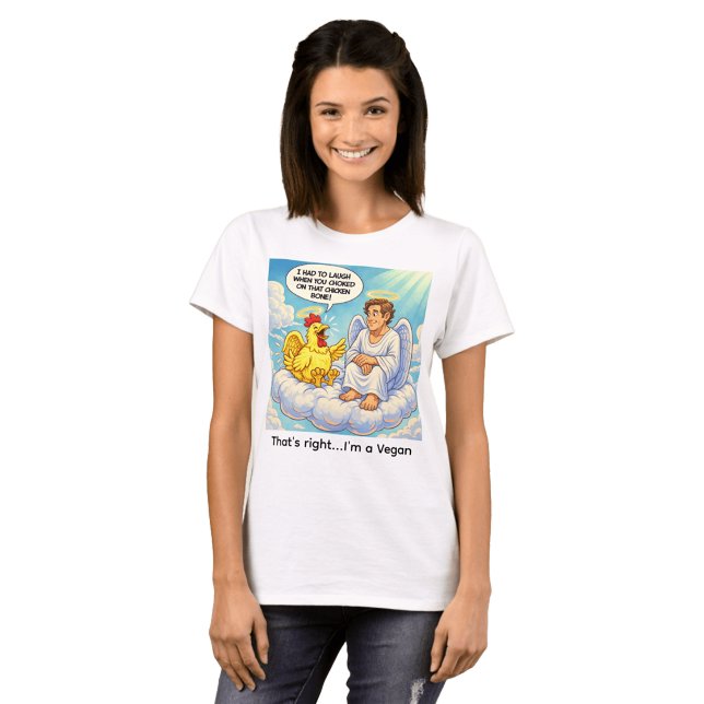 Angel Chicken Joke T-Shirt (Creator Uploaded)