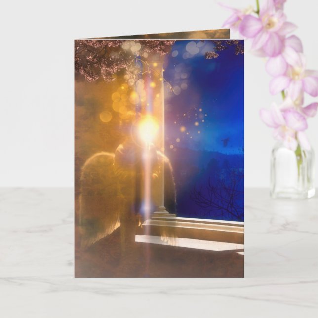Angel Child "OPPOSITES ATTRACT" Card (Orchid)